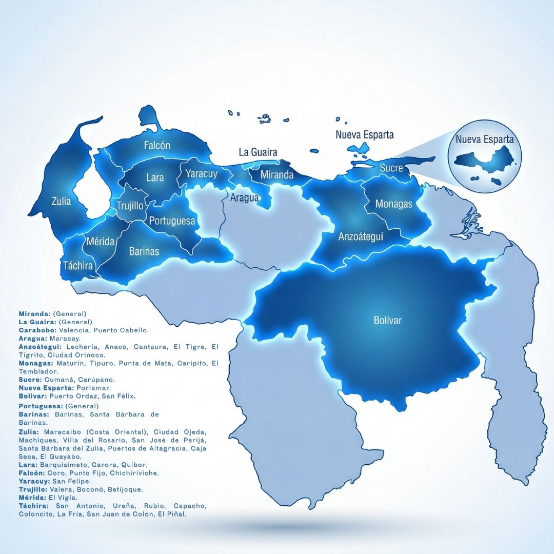 Mapa de cobertura QuickNet